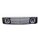 Armordillo GT Style Grille Gloss Black - 7148383