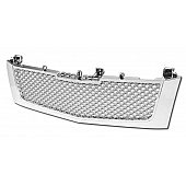 Armordillo USA Mesh Grille Chrome - 7178359