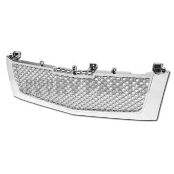 Armordillo USA Mesh Grille Chrome - 7178359