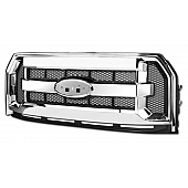 Armordillo USA OE-Style Grille Chrome/Black - 7178380