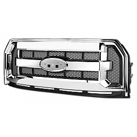Armordillo USA OE-Style Grille Chrome/Black - 7178380