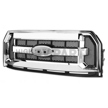 Armordillo USA OE-Style Grille Chrome/Black - 7178380