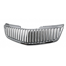 Armordillo USA Vertical Style Front Grille Chrome - 7146860
