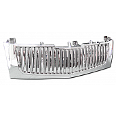Armordillo USA Vertical Style Front Grille Chrome - 7146921