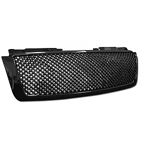 Armordillo Mesh Style Front Grille Black - 7146983