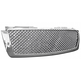 Armordillo Mesh Style Front Grille Chrome - 7146990