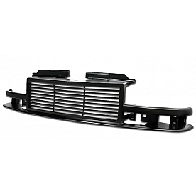 Armordillo USA Horizontal Style Front Grille Black - 7147003
