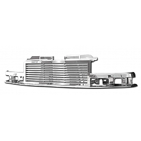 Armordillo USA Horizontal Style Front Grille Chrome - 7147010