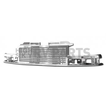 Armordillo USA Horizontal Style Front Grille Chrome - 7147010