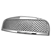 Armordillo Mesh Style Front Grille Chrome - 7147072