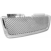 Armordillo Mesh Style Front Grille Chrome - 7147478