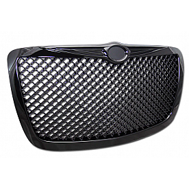 Armordillo Mesh Style Front Grille Black - 7147485