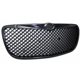 Armordillo Mesh Style Front Grille Black - 7147584