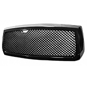 Armordillo Mesh Style Front Grille Black - 7147713