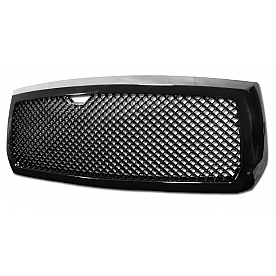 Armordillo Mesh Style Front Grille Black - 7147713