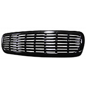 Armordillo USA Billet Style Front Grille Black - 7147737