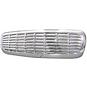 Armordillo USA Billet Style Front Grille Chrome - 7147744