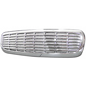Armordillo USA Billet Style Front Grille Chrome - 7147744