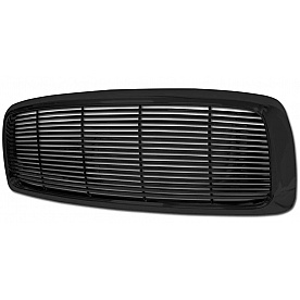 Armordillo USA Horizontal Style Front Grille Black - 7147812
