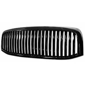 Armordillo USA Vertical Style Front Grille Black - 7147850