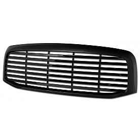 Armordillo USA Horizontal Style Front Grille Black - 7147874
