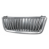 Armordillo USA Vertical Style Front Grille Chrome - 7148079