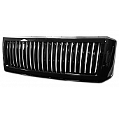 Armordillo USA Vertical Style Front Grille Black - 7148109
