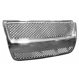 Armordillo Mesh Style Front Grille Chrome - 7148154