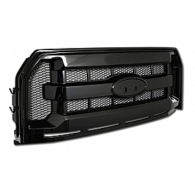 Armordillo Mesh Style Front Grille Black - 7148246