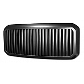 Armordillo USA Vertical Style Front Grille Black - 7148314
