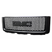 Armordillo USA Denali Style Front Grille With Logo Base Black - 7148642