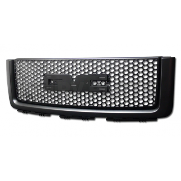 Armordillo USA Denali Style Front Grille With Logo Base Black - 7148642