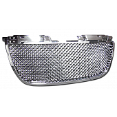 Armordillo Mesh Style Front Grille Chrome - 7148871
