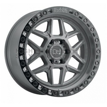 Black Rhino Wheel Kelso - 18 x 9 Gray With Black Lip And Bolts - 1890KLS126135G87