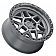 Black Rhino Wheel Kelso - 18 x 9 Gray With Black Lip And Bolts - 1890KLS126135G87