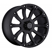 Black Rhino Wheel Sidewinder - 18 x 9 Black - 1890SID125150B10