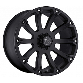Black Rhino Wheel Sidewinder - 18 x 9 Black - 1890SID125150B10