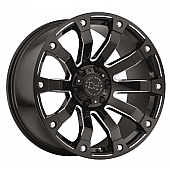 Black Rhino Wheel Selkirk - 18 x 9 Black With Natural Accents - 1890SLK125150B10