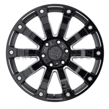 Black Rhino Wheel Selkirk - 18 x 9 Black With Natural Accents - 1890SLK125150B10-2