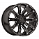 Black Rhino Wheel Selkirk - 18 x 9 Black With Natural Accents - 1890SLK125150B10