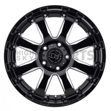 Black Rhino Wheel Sierra - 18 x 9 Black With Natural Accents - 1890SRA125150B10-1