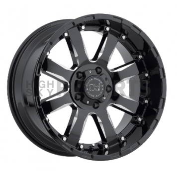 Black Rhino Wheel Sierra - 18 x 9 Black With Natural Accents - 1890SRA125150B10