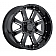 Black Rhino Wheel Sierra - 18 x 9 Black With Natural Accents - 1890SRA125150B10