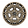 Black Rhino Wheel Cinco - 18 x 9.5 Bronze With Black Bolts - 1895CNC125150Z10