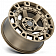 Black Rhino Wheel Cinco - 18 x 9.5 Bronze With Black Bolts - 1895CNC126135Z87