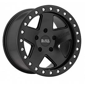Black Rhino Wheel Crawler - 18 x 9.5 Black - 1895CRL125150M10