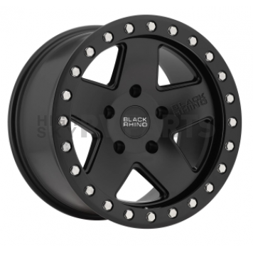 Black Rhino Wheel Crawler - 18 x 9.5 Black - 1895CRL125150M10