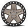 Black Rhino Wheel Crawler - 18 x 9.5 Bronze With Black Lip Ring - 1895CRL125150Z10