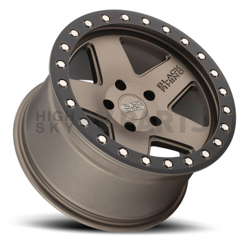 Black Rhino Wheel Crawler - 18 x 9.5 Bronze With Black Lip Ring - 1895CRL125150Z10-2