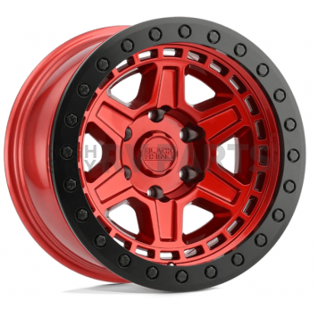 Black Rhino Wheel Reno - 18 x 9.5 Candy Red With Black Lip And Bolts - 1895REN125150R10